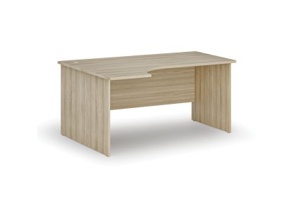 rohovy kancelarsky psaci stul primo wood 160x120 cm levy dub prirodni 73444