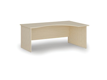 ergonomicky kancelarsky psaci stul primo wood 180x120 cm pravy briza 73271