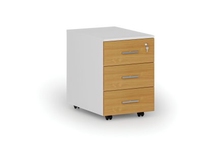 kancelarsky mobilni kontejner primo white 3 zasuvky bila buk 70975