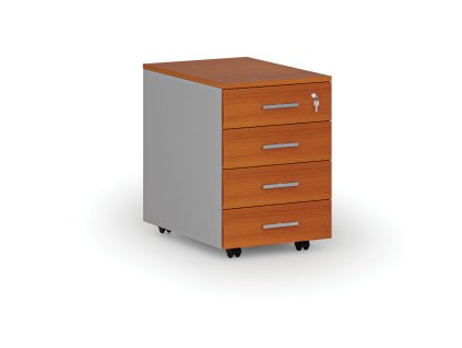 kancelarsky mobilni kontejner primo gray 4 zasuvky seda tresen 71264