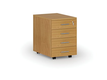 kancelarsky mobilni kontejner primo wood 4 zasuvky buk 71360