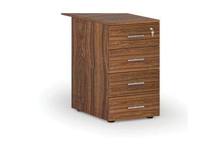 kancelarsky pristavny zasuvkovy kontejner primo wood 4 zasuvky orech 71802