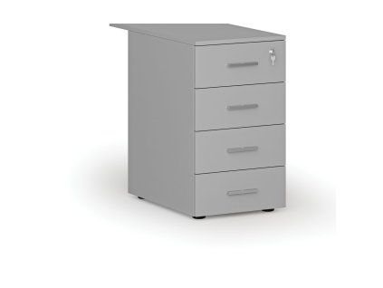 kancelarsky pristavny zasuvkovy kontejner primo gray 4 zasuvky seda 71676