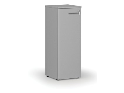 nizka kancelarska skrin s dvermi primo gray 400 x 420 x 1087 mm seda 70410