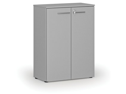 kancelarska skrin s dvermi primo gray 800 x 420 x 1087 mm seda 70864