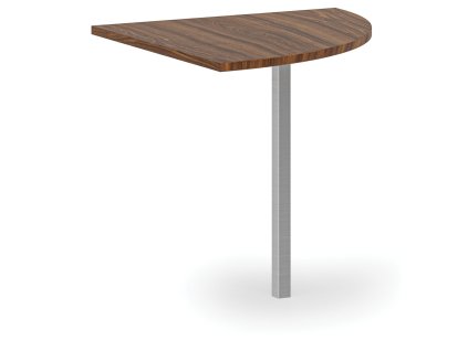 rohova pristavba pro kancelarske pracovni stoly primo 800 mm orech 75676