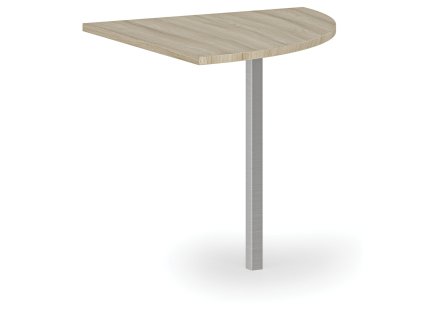 rohova pristavba pro kancelarske pracovni stoly primo 800 mm dub prirodni 75679