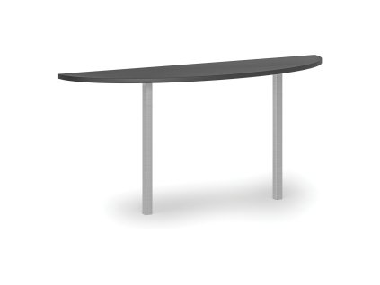 pristavba pro kancelarske pracovni stoly primo 1600 mm grafit 75746