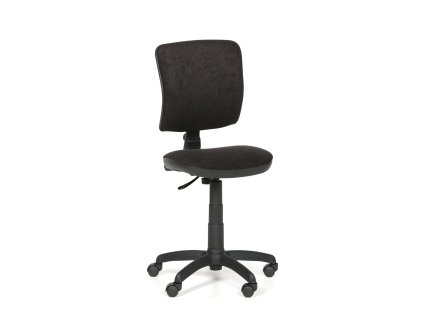 kancelarska zidle milano ii bez podrucek cerna 70025