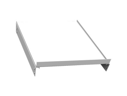 vnitrni pridavna sikma police do dilenskych skrini kovos 505 x 600 mm seda 1 ks 75198