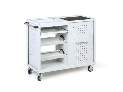 pojizdny dilensky vozik na naradi 2 zasuvky 900 x 1080 x 470 mm 83938