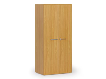 kancelarska policova skrin primo wood s dvermi 800 x 500 x 1781 mm buk 143600