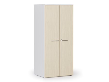 kancelarska policova skrin primo white s dvermi 1781 x 800 x 600 mm bila briza 143493