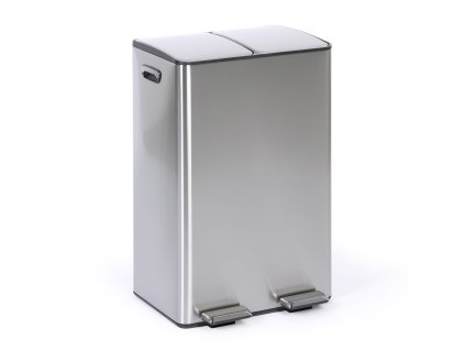 kos na trideny odpad 2x 30 l nerez naslapny 86994