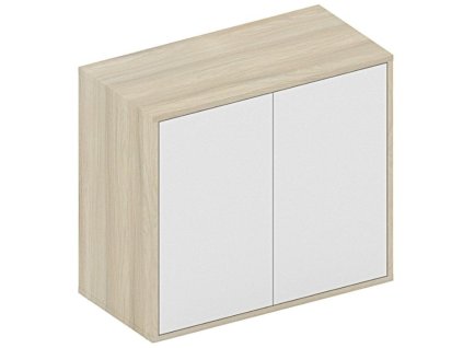 skrin nizka s dvermi future 800 x 400 x 710 dub 86098