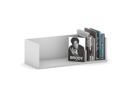 police na zed primo s bocnicemi 800 x 310 x 250 mm bila 86280