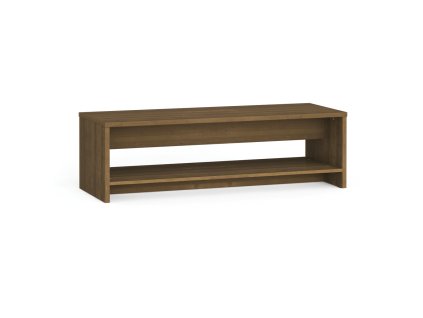 satni lavice s polici na boty zesilena delka 1500 mm orech 105269