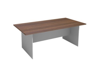 jednaci kancelarsky stul primo gray 200x100 cm seda orech 87846