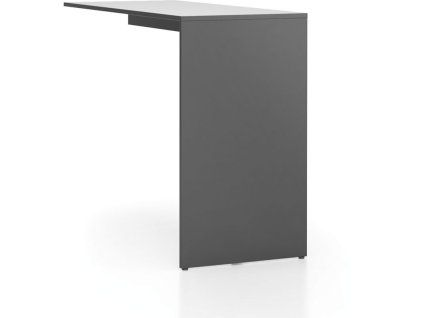 kancelarsky pracovni pult k pristavne skrince layers grafit 86701
