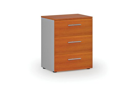 kancelarska komoda ke stolu primo gray 740 x 600 x 420 mm seda tresen 86548