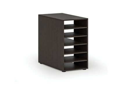 pristavna policova skrinka k pracovnimu stolu primo wood prava wenge 87133