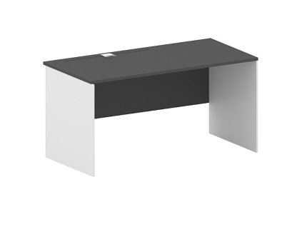 kancelarsky psaci stul future do paravanu 1700 x 800 mm bila grafit 88148