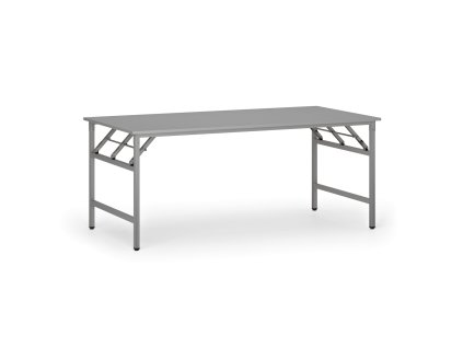 konferencni stul fast ready 180x90 cm sedostribrna podnoz seda 93741