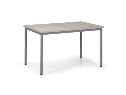 jidelni stul trivia 120x80 cm tmave seda podnoz dub prirodni 119996