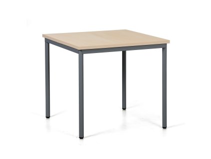 jidelni stul trivia 80x80 cm tmave seda podnoz briza 92232