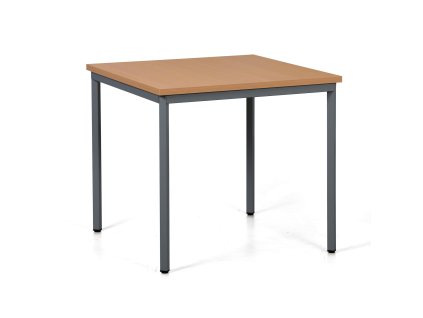 jidelni stul trivia 80x80 cm tmave seda podnoz buk 92238