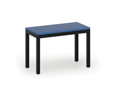 satni lavice sedak lamino delka 600 mm cerne nohy modra 93513