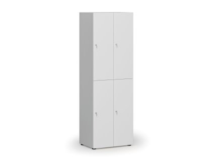 drevena satni skrinka s4 s uloznymi boxy 4 boxy demont cylindricky zamek seda bila 121845