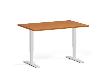 vyskove nastavitelny stul 120x80 cm 1 motor bila podnoz tresen 98922