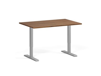 vyskove nastavitelny stul 120x80 cm 1 motor seda podnoz orech 101411