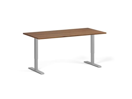 vyskove nastavitelny stul 160x80 cm 1 motor seda podnoz orech 102046