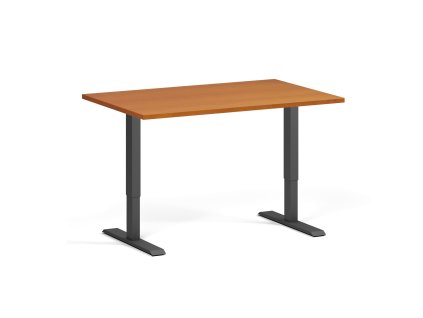 vyskove nastavitelny stul 120x80 cm 1 motor cerna podnoz tresen 101128