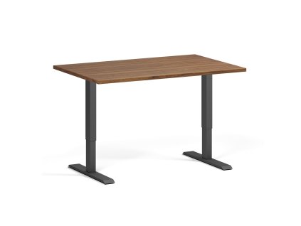 vyskove nastavitelny stul 120x80 cm 1 motor cerna podnoz orech 101129