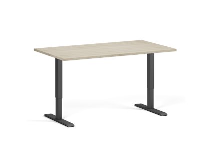 vyskove nastavitelny stul 140x80 cm 1 motor cerna podnoz dub prirodni 102023