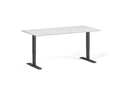 vyskove nastavitelny stul 160x80 cm 1 motor cerna podnoz bila 101151