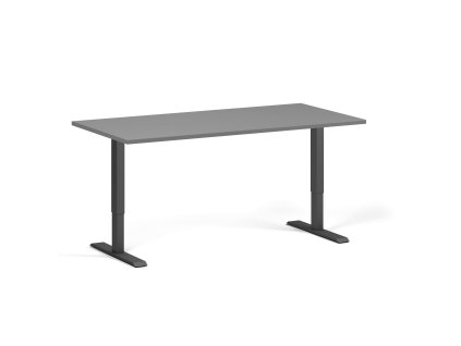 vyskove nastavitelny stul 160x80 cm 1 motor cerna podnoz grafit 105976