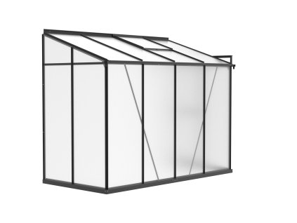 sklenik ke zdi 195 x 122 x 249 cm cerny 103633