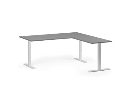 rohovy vyskove nastavitelny stul 180x180 cm 3 motory l p bila podnoz grafit 106461