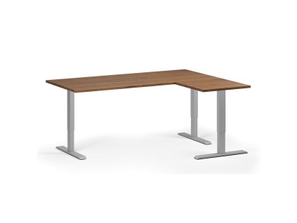 rohovy vyskove nastavitelny stul 180x140 cm 3 motory l p seda podnoz orech 103169