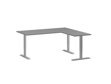 rohovy vyskove nastavitelny stul 180x160 cm 3 motory l p seda podnoz grafit 106474