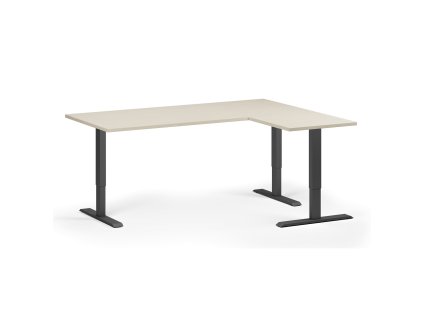 rohovy vyskove nastavitelny stul 180x140 cm 3 motory l p cerna podnoz briza 102801