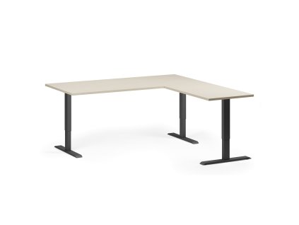 rohovy vyskove nastavitelny stul 180x180 cm 3 motory l p cerna podnoz briza 102619