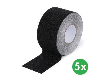 protiskluzova paska hrube zrno 100 mm x 18 3 m baleni 5 ks cerna 116737