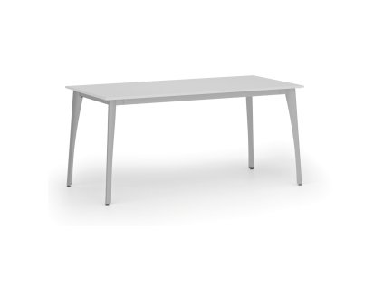 jednaci kancelarsky stul primo omega 160x80 cm seda podnoz bila 107281