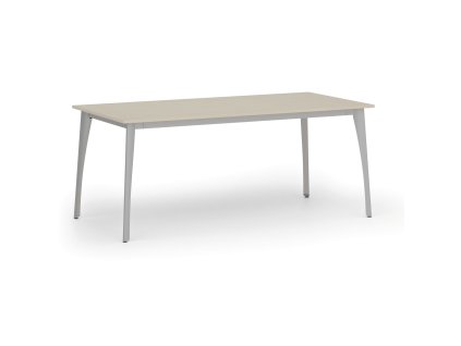 jednaci kancelarsky stul primo omega 180x90 cm seda podnoz briza 107337