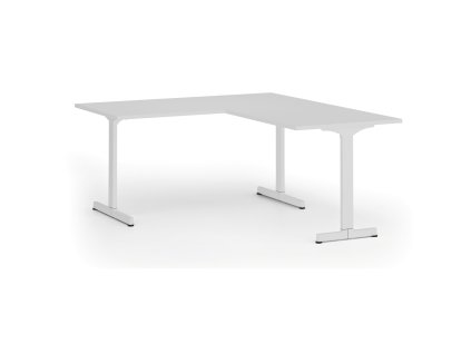 rohovy kancelarsky stul primo beta l 160x180 cm l p bila podnoz bila 107836